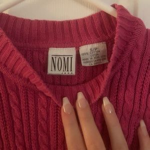 Vintage nomi knit sweater vest